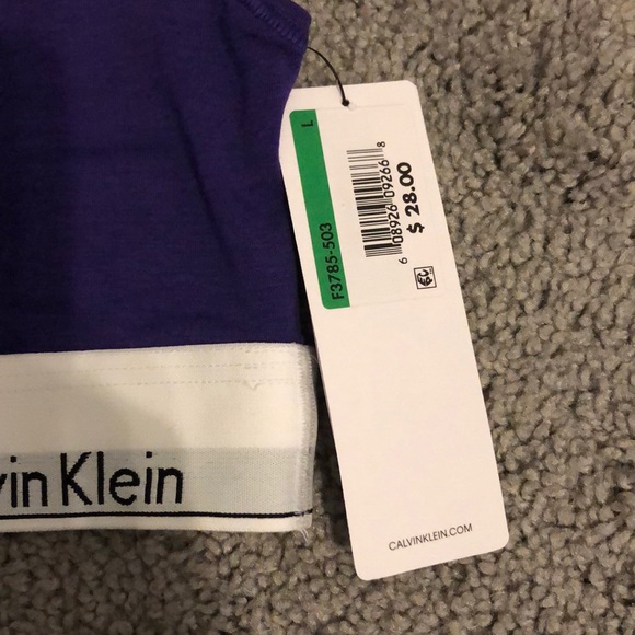 NWT Calvin Klein sports bra - Picture 2 of 3